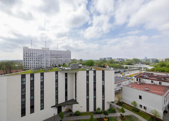 Mogilska Studio With Parking Near Tauron Arena Krakow By Noclegi Renters